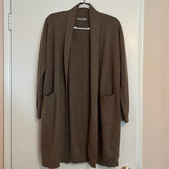VINCE Long Line Cashmere Cardigan Size XS - Picture 4 of 9